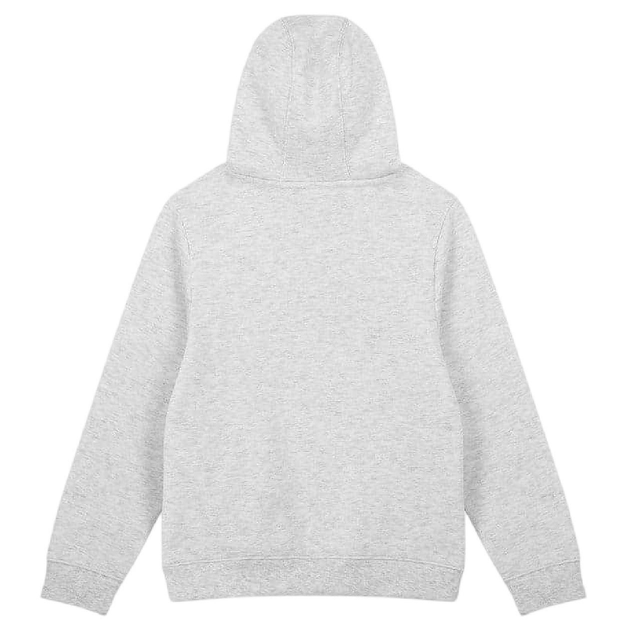 Ice Grey Marl - Back - Slazenger Childrens-Kids Logo Hoodie