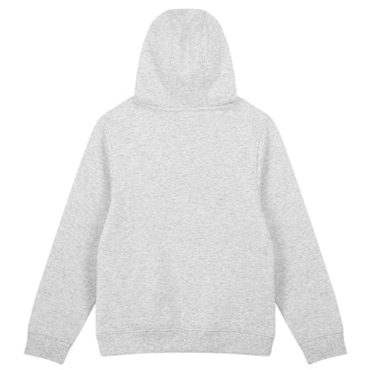 Ice Grey Marl - Back - Slazenger Childrens-Kids Logo Hoodie