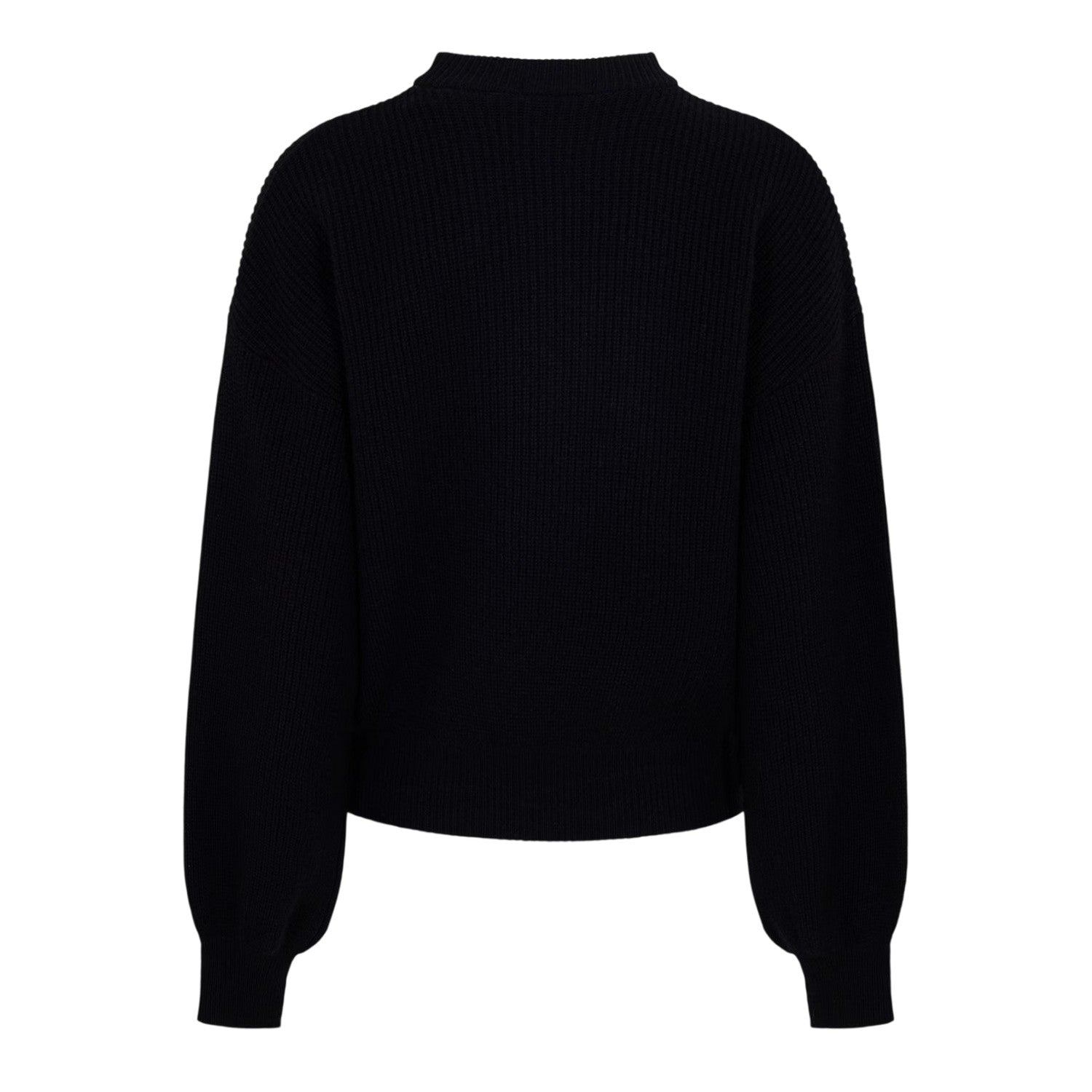 Black - Back - Timberland Womens-Ladies Relaxed Fit Long-Sleeved Jumper