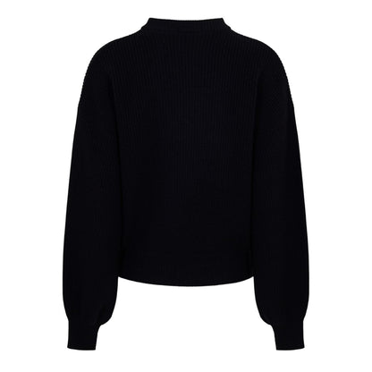 Black - Back - Timberland Womens-Ladies Relaxed Fit Long-Sleeved Jumper