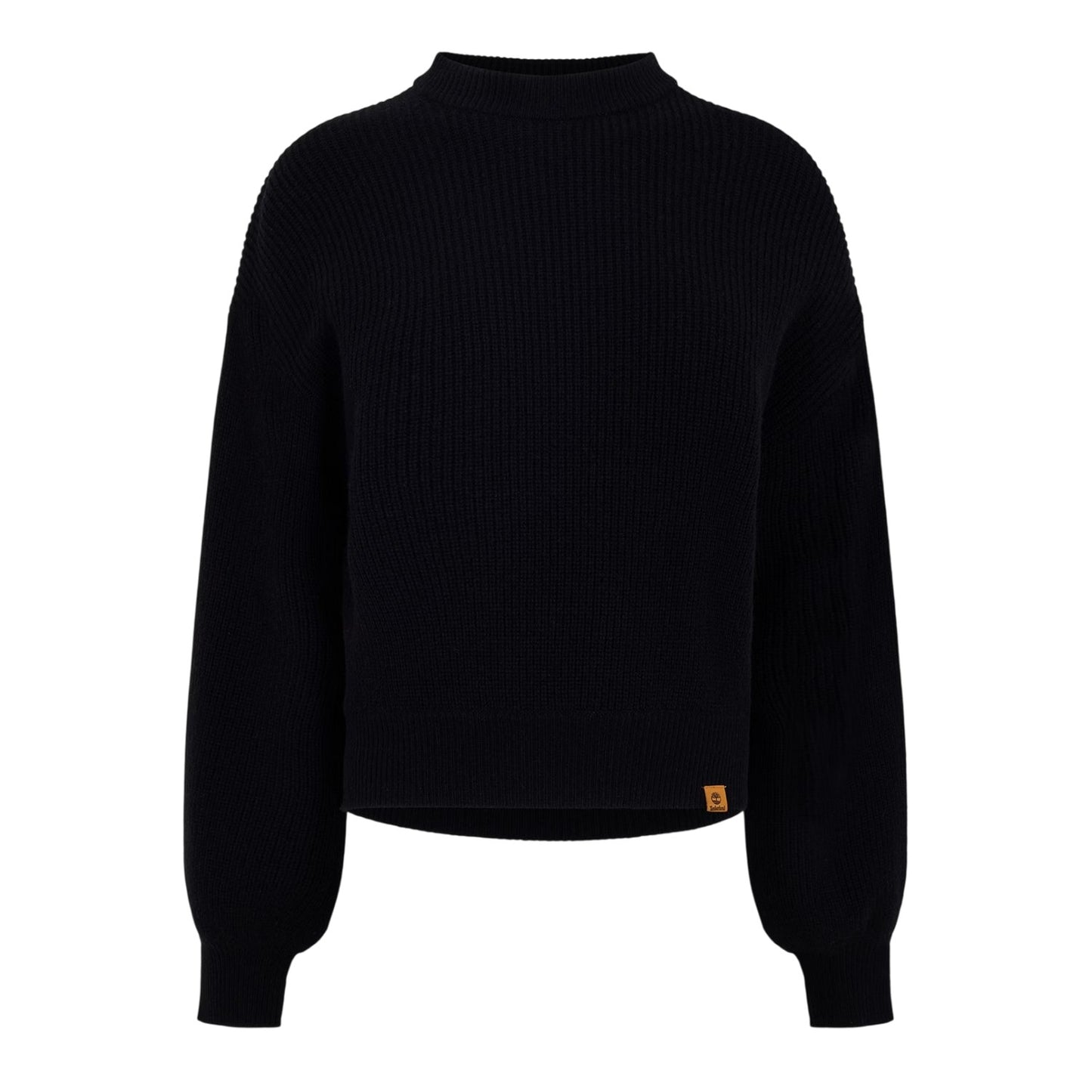 Black - Front - Timberland Womens-Ladies Relaxed Fit Long-Sleeved Jumper