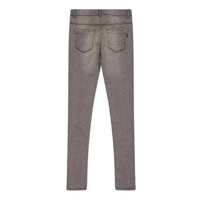 Grey - Back - Name It Childrens-Kids Denim Jeans