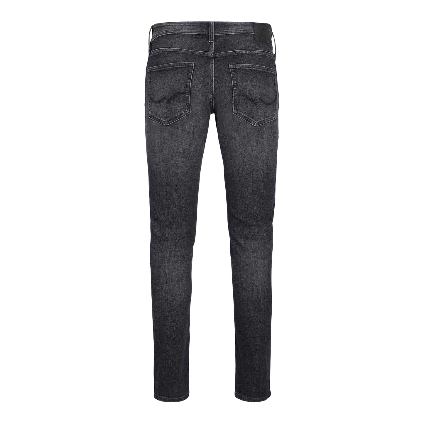 Black Denim - Back - Jack And Jones Mens Glenn Jeans