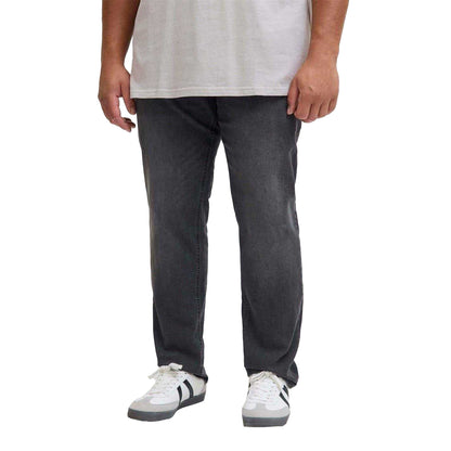 Black Denim - Side - Jack And Jones Mens Glenn Jeans