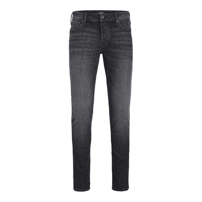 Black Denim - Front - Jack And Jones Mens Glenn Jeans