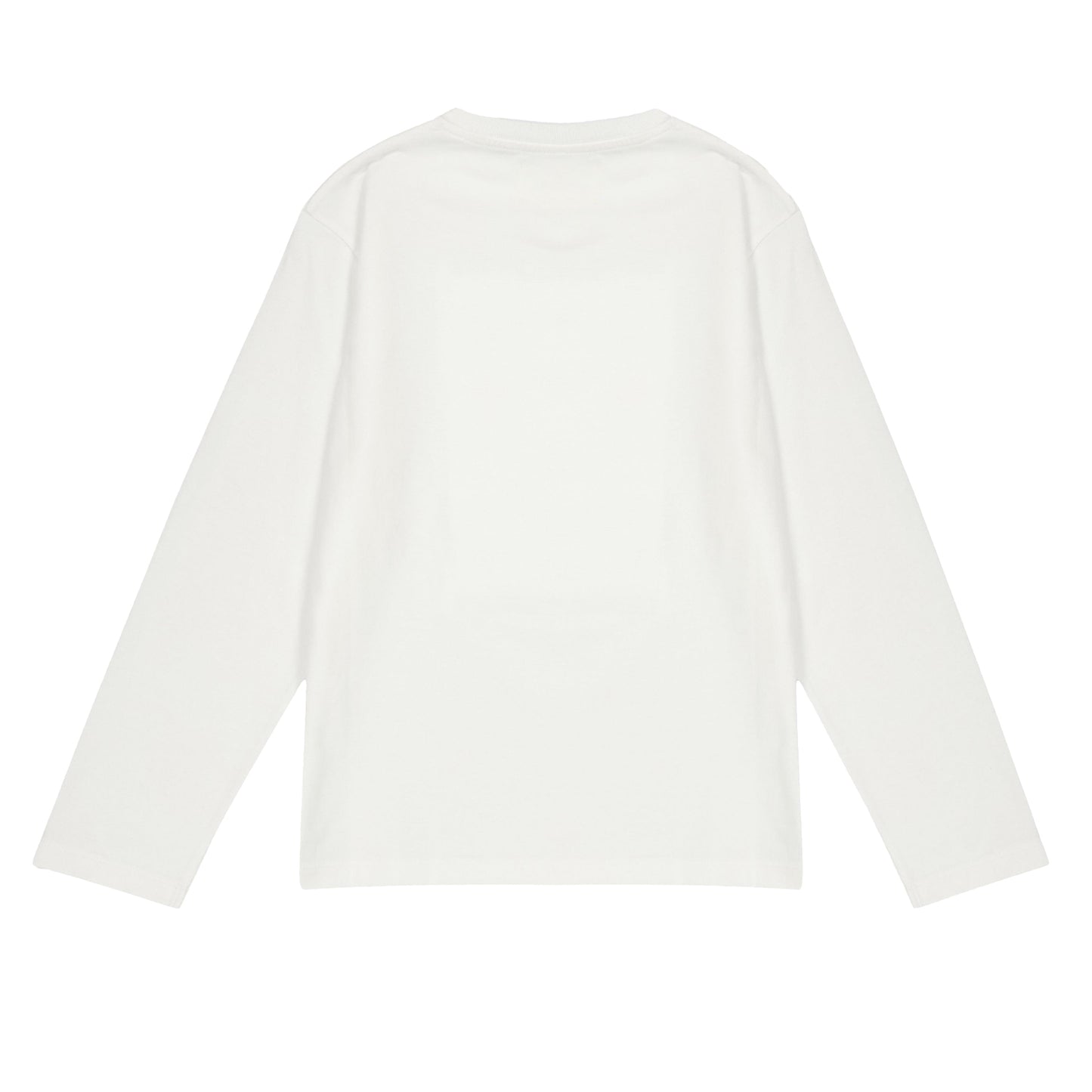 White-Blue - Back - Off White Unisex Adult Graphic Print T-Shirt