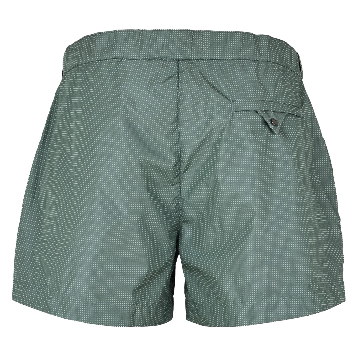 Light-Green - Back - Boss Mens Nice Polka Dot Chino Shorts