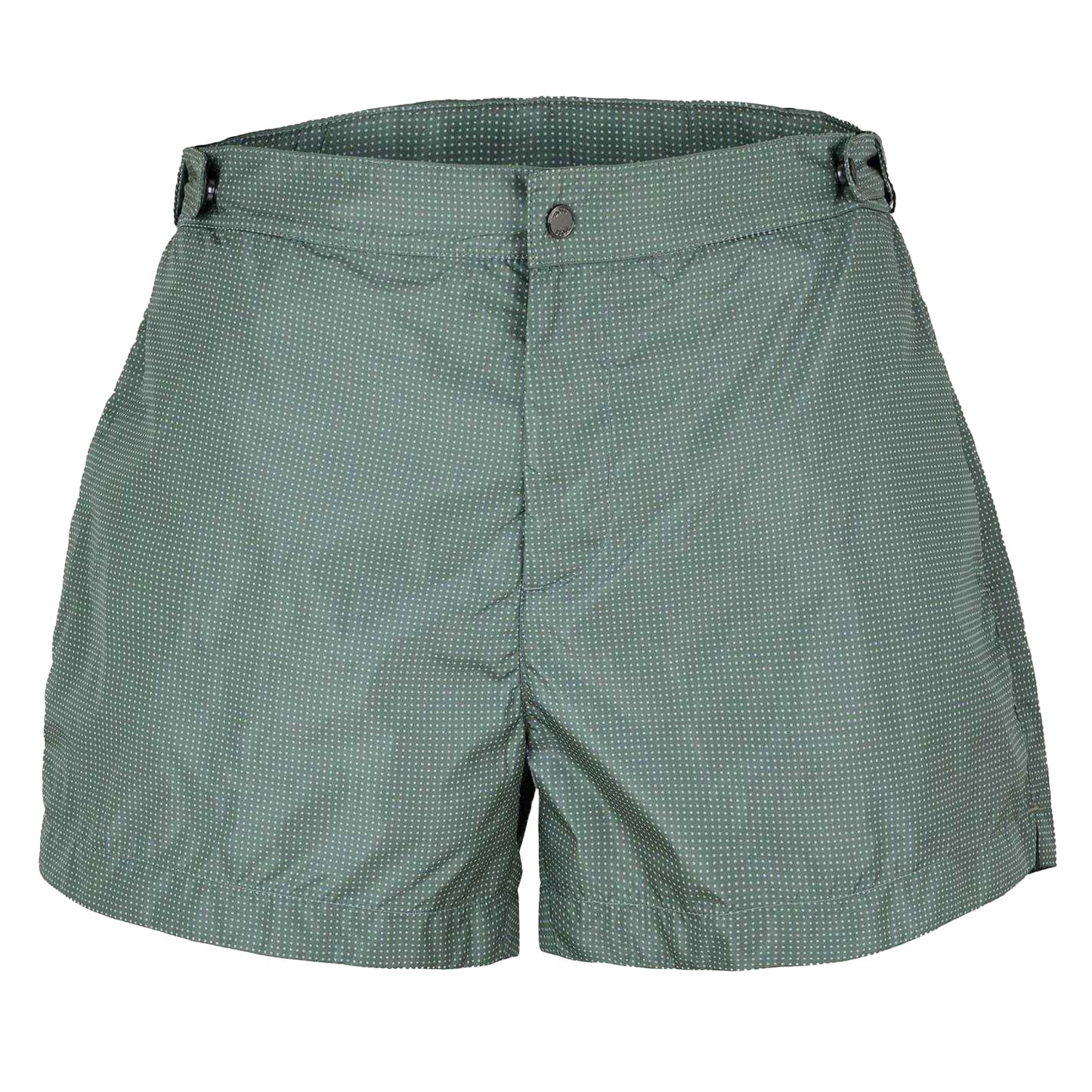Light-Green - Front - Boss Mens Nice Polka Dot Chino Shorts