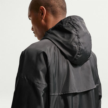 Jet Black-White - Back - Nike Mens Windrunner Jacket