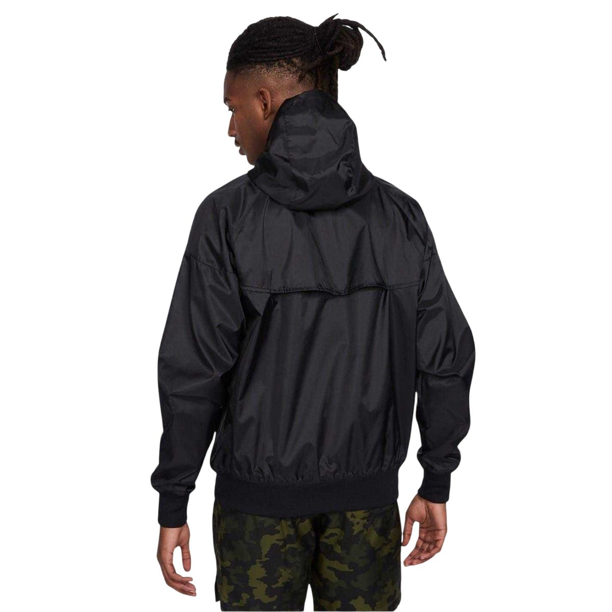 Black-White - Back - Nike Mens Windrunner Jacket