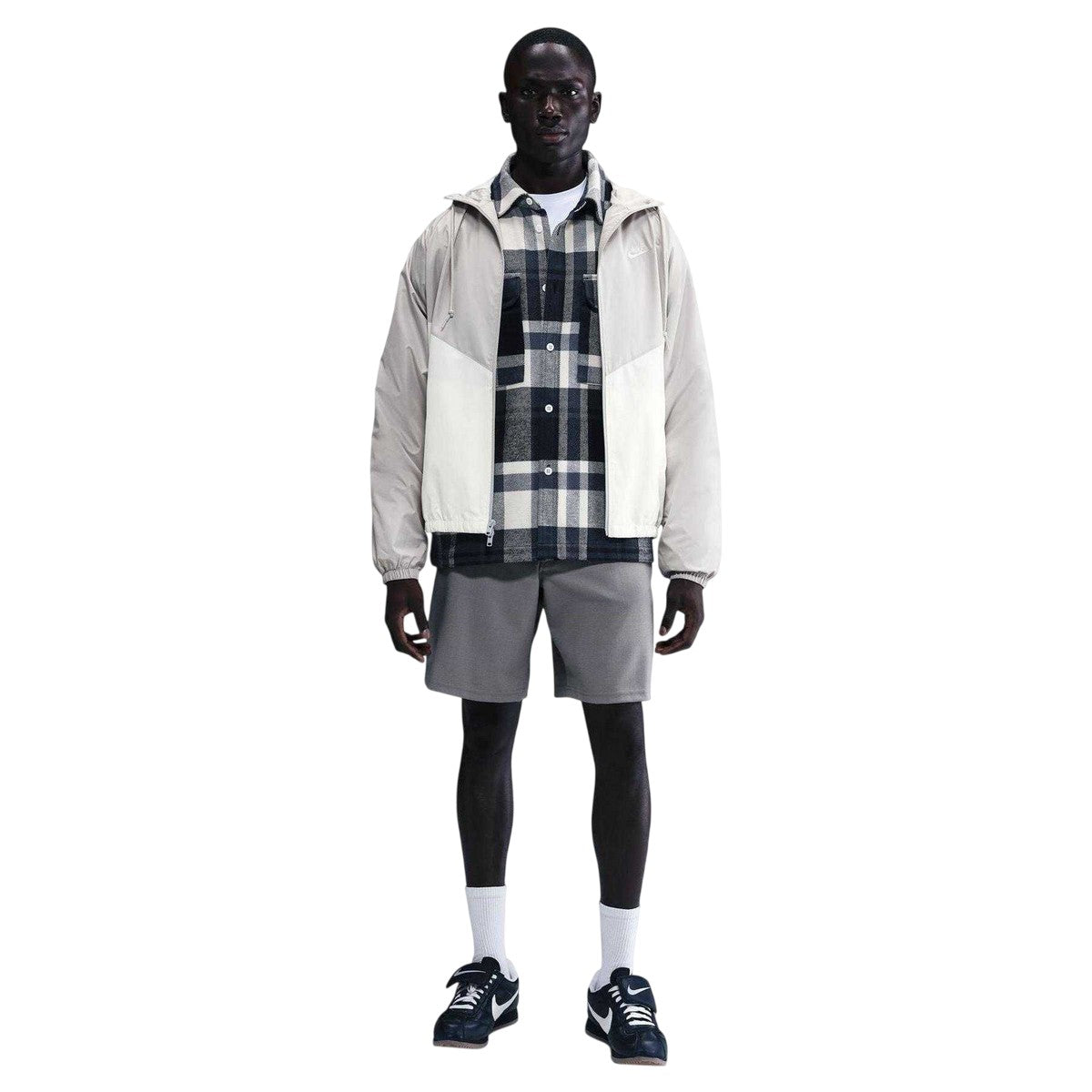 Smoke Grey - Front - Nike Mens Windrunner Jacket
