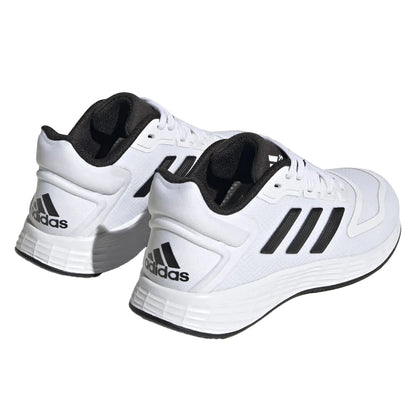 White-Black - Back - Adidas Childrens-Kids Duramo 10 Trainers