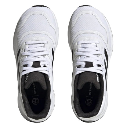 White-Black - Lifestyle - Adidas Childrens-Kids Duramo 10 Trainers
