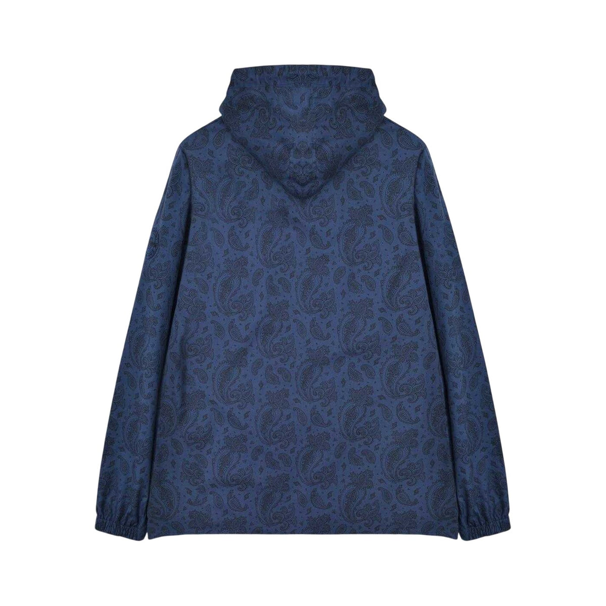Blue Print - Back - Lambretta Mens Hooded Jacket