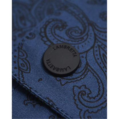 Blue - Lifestyle - Lambretta Mens Hooded Jacket