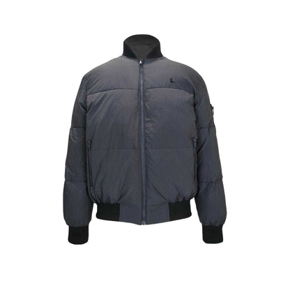 Black - Front - Jack Wills Mens Padded Bomber Jacket