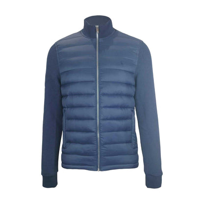 Navy - Front - Original Penguin Mens City Padded Hybrid Jacket