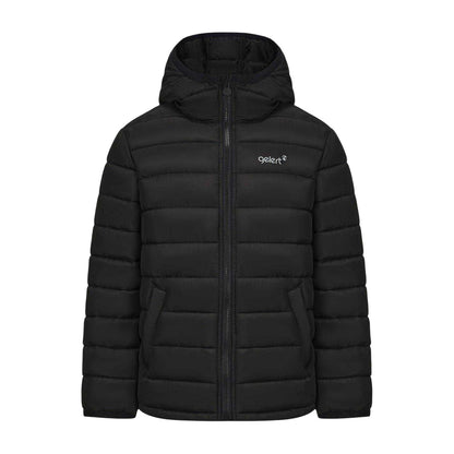 Grey-Black - Front - Gelert Childrens-Kids Puffer Jacket