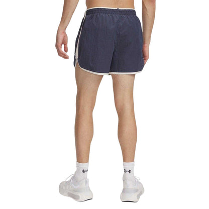 Grey - Back - Under Armour Mens Run 96 Running Shorts