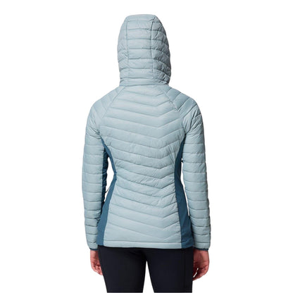 Blue - Back - Columbia Womens-Ladies Powder Pass 2 Hybrid Jacket