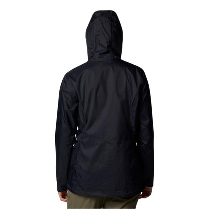 Black - Back - Columbia Womens-Ladies Raincoat