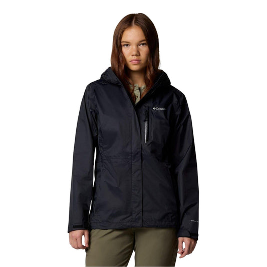 Black - Front - Columbia Womens-Ladies Raincoat