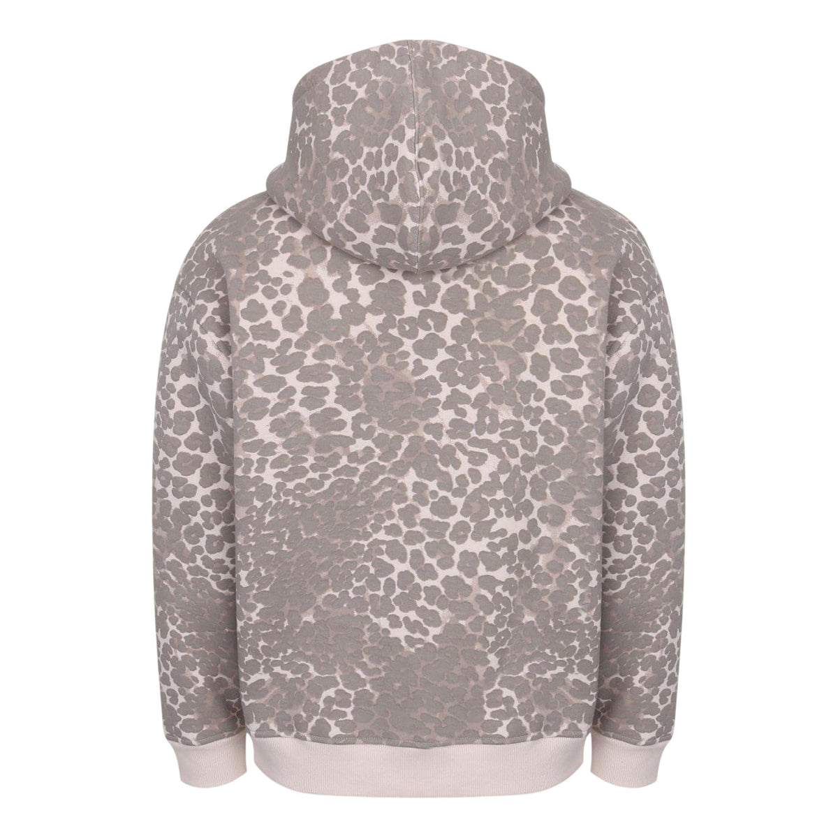 Leopard - Back - Miso Unisex Adult Leopard Pattern Sweat Jacket