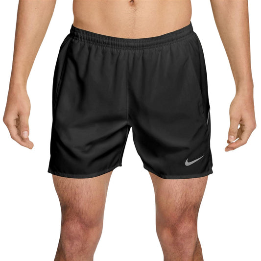 Black - Front - Nike Mens Challenger Reflective Running Shorts