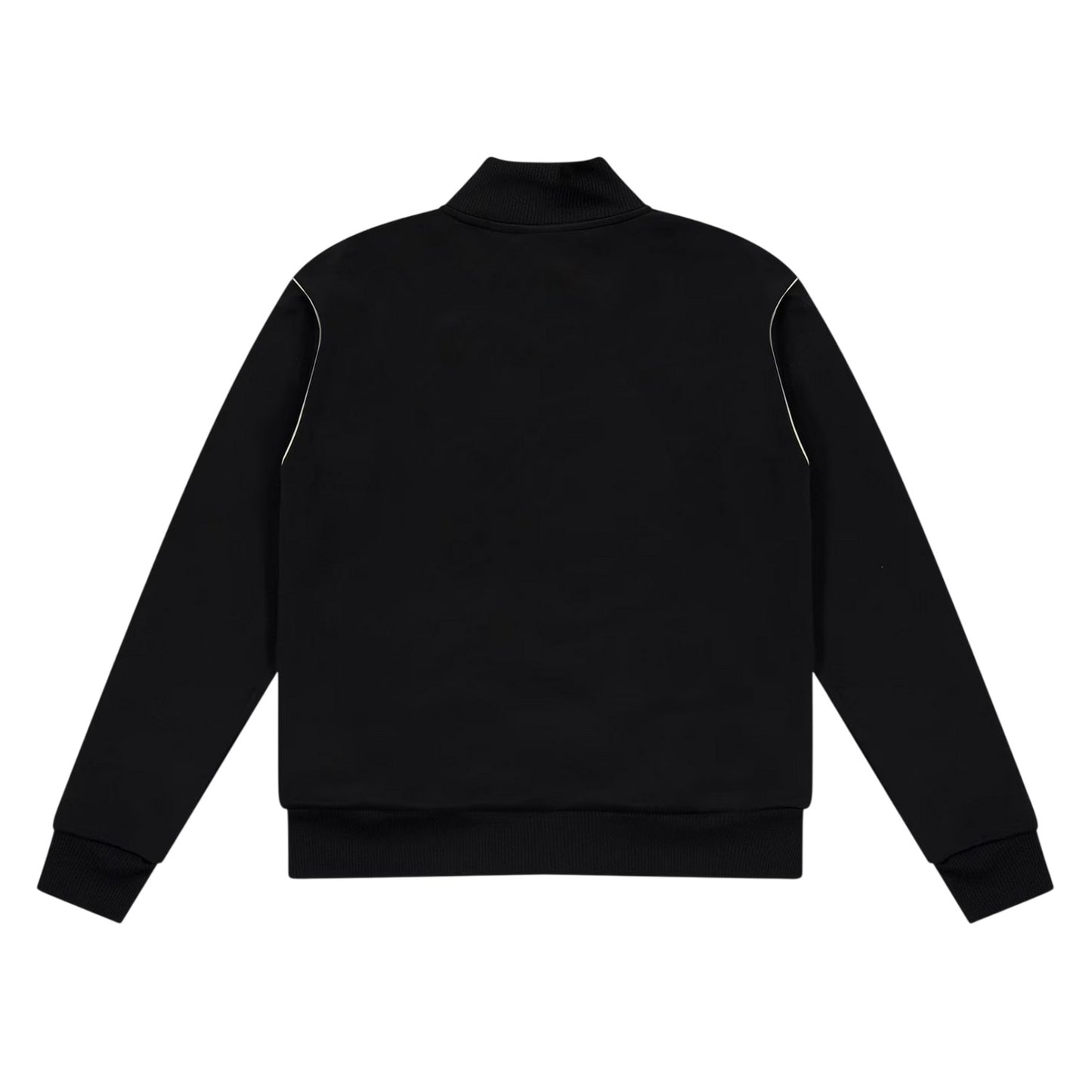 Black - Back - Calvin Klein Childrens-Kids Jeans Contrast Piping Track Jacket