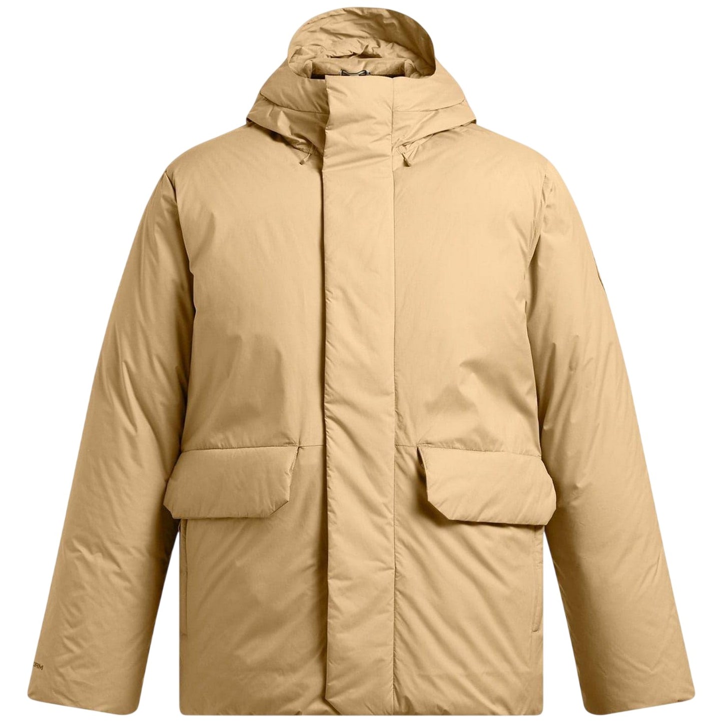 Brown - Front - Under Armour Mens Limitless Down Filled Puffer Jacket