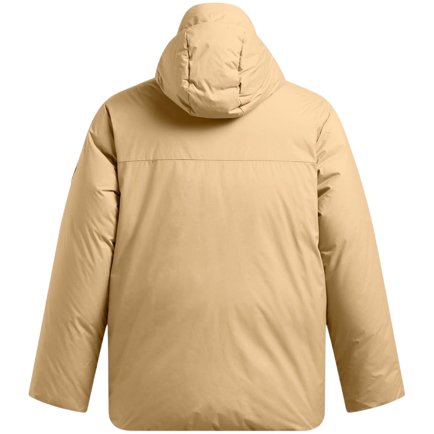 Brown - Back - Under Armour Mens Limitless Down Filled Puffer Jacket