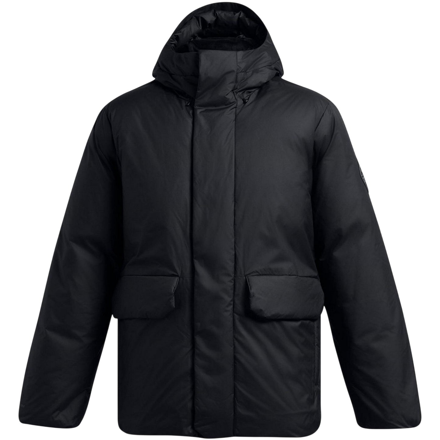 Black - Front - Under Armour Mens Limitless Down Filled Puffer Jacket