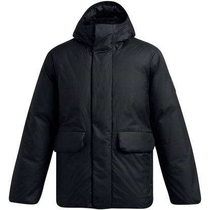 Black - Front - Under Armour Mens Limitless Down Filled Puffer Jacket