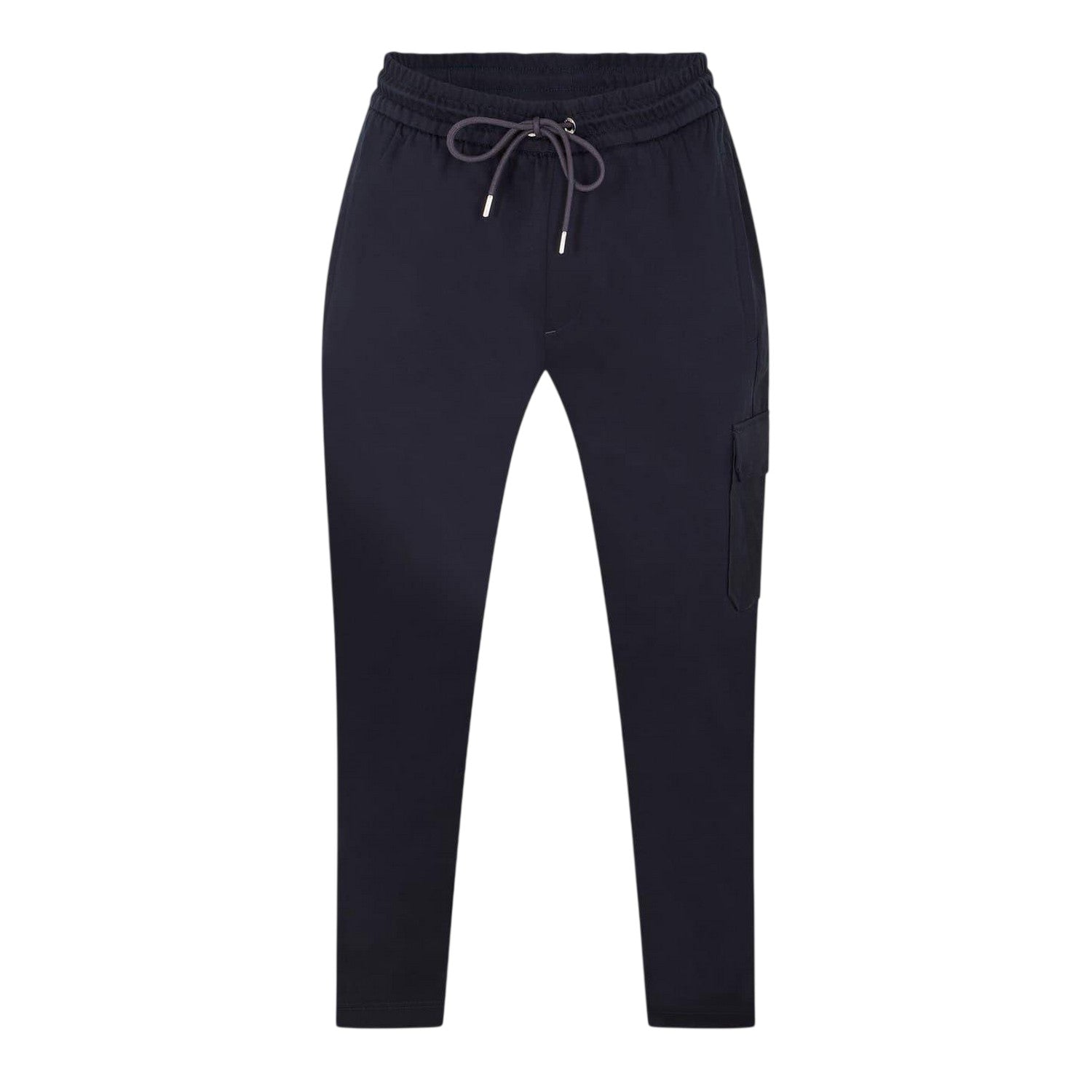 Dark Blue - Front - Boss Mens Drawstring Joggers