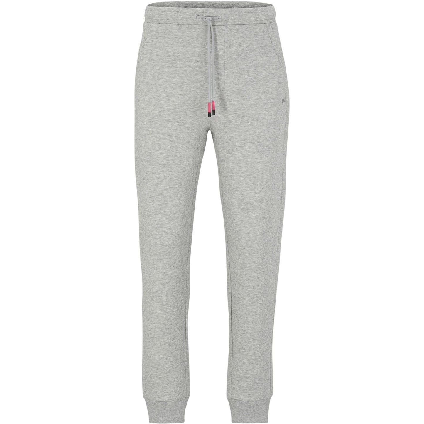 Light Grey - Front - Boss Mens Hadiko Slim Joggers