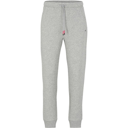 Light Grey - Front - Boss Mens Hadiko Slim Joggers