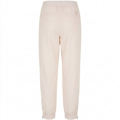 Bright Pink - Back - Boss Womens-Ladies Tepana Relaxed Fit Joggers