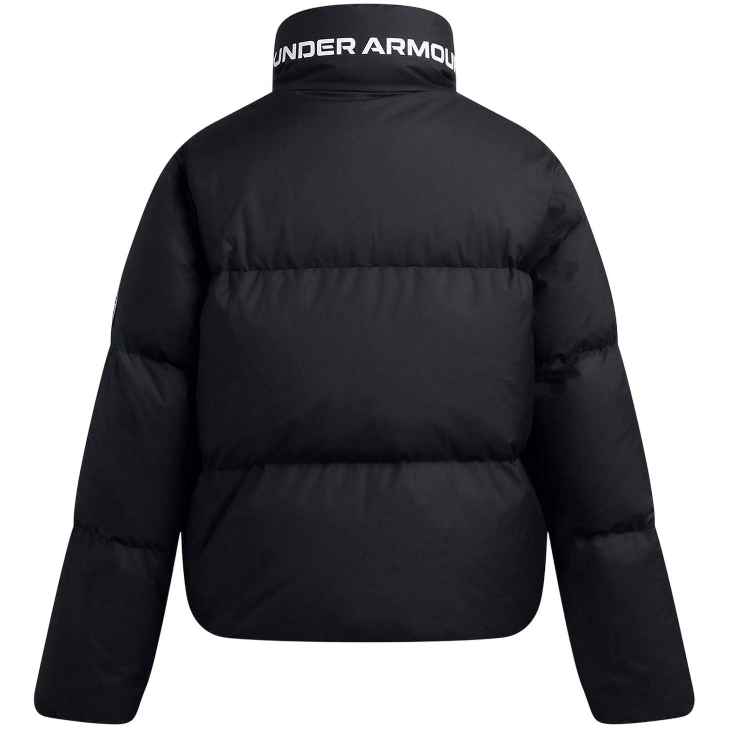 Black - Back - Under Armour Womens-Ladies Puffer Jacket