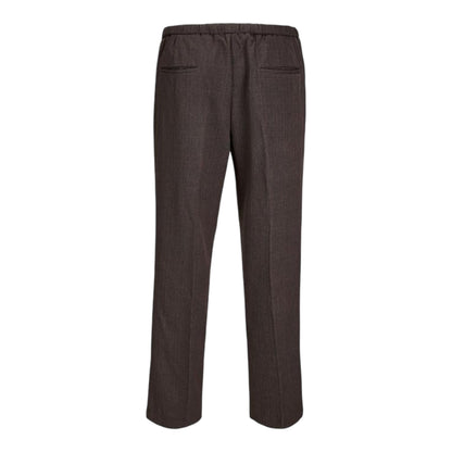 Chocolate - Back - Jack And Jones Mens Bill Stripe Wide Leg Joggers