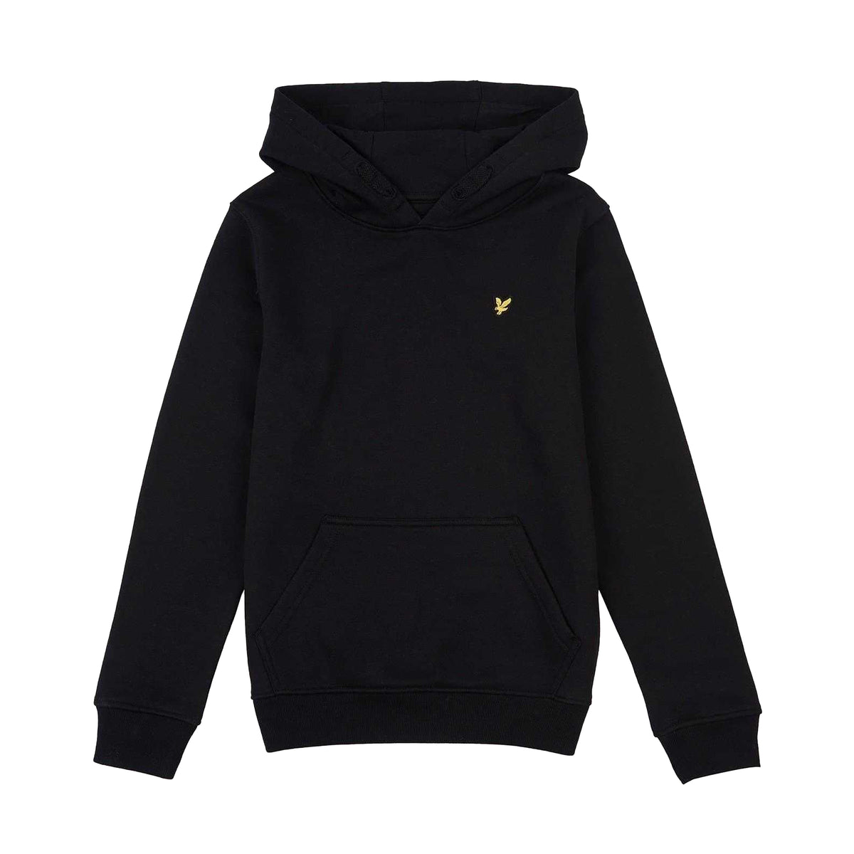 Black - Front - Lyle & Scott Boys Regular Hoodie