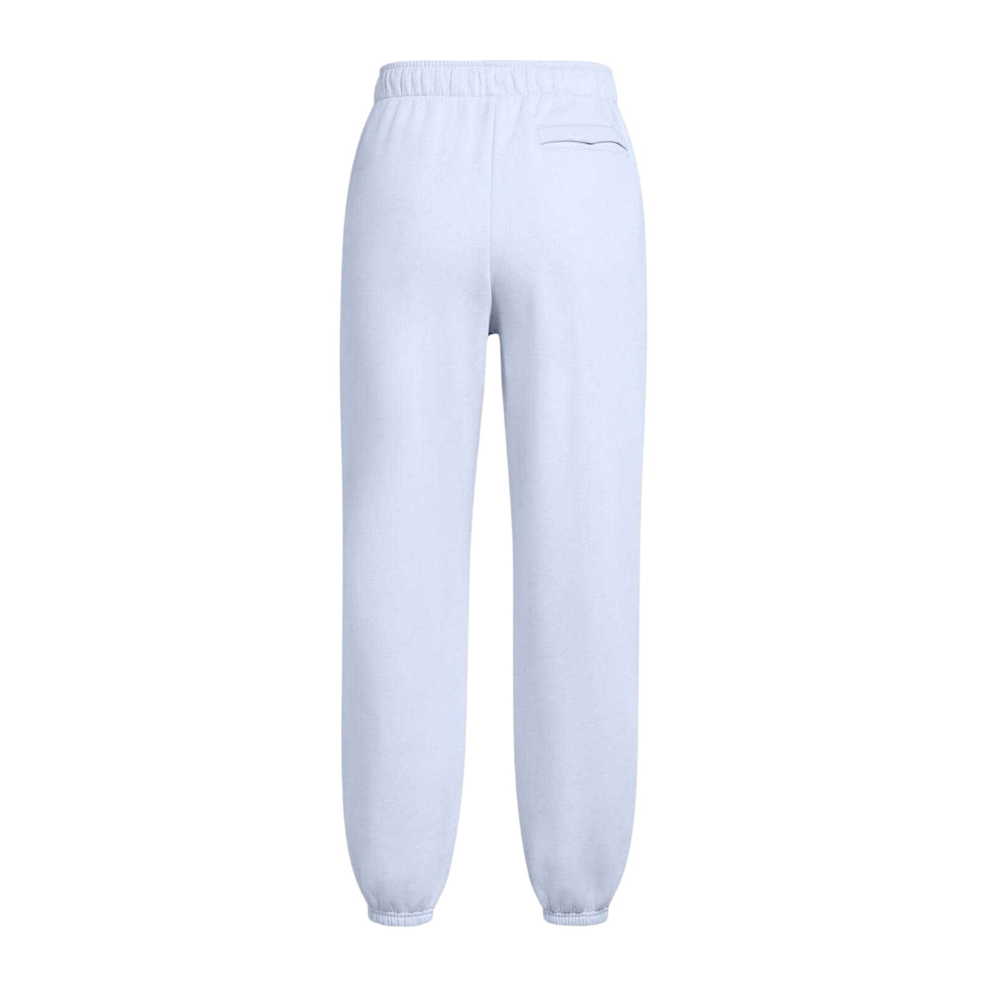 Blue - Back - Under Armour Womens-Ladies Pangaia Fleece Joggers