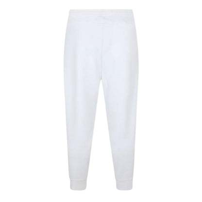 White - Back - Boss Unisex Adult Hadiko Logo Slim Joggers