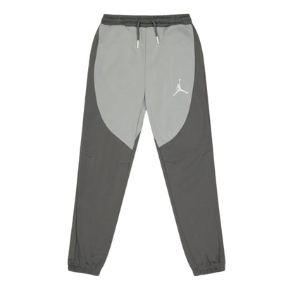 Smoke Grey - Front - Nike Childrens-Kids Therma Colour Block Slim Joggers