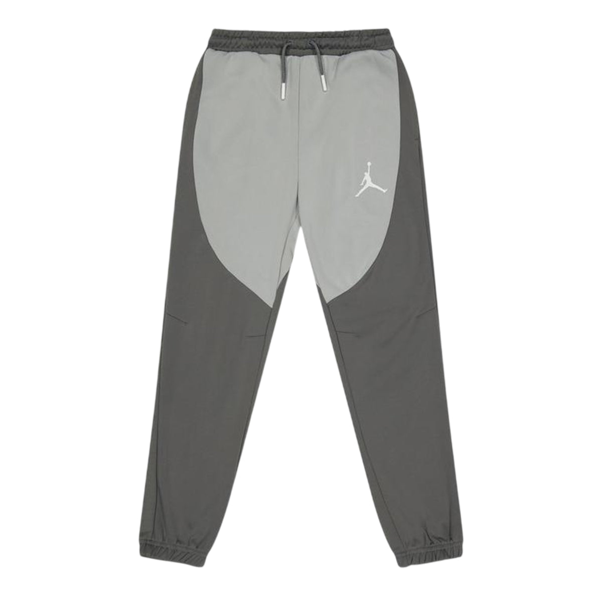 Smoke Grey - Front - Nike Childrens-Kids Therma Colour Block Slim Joggers