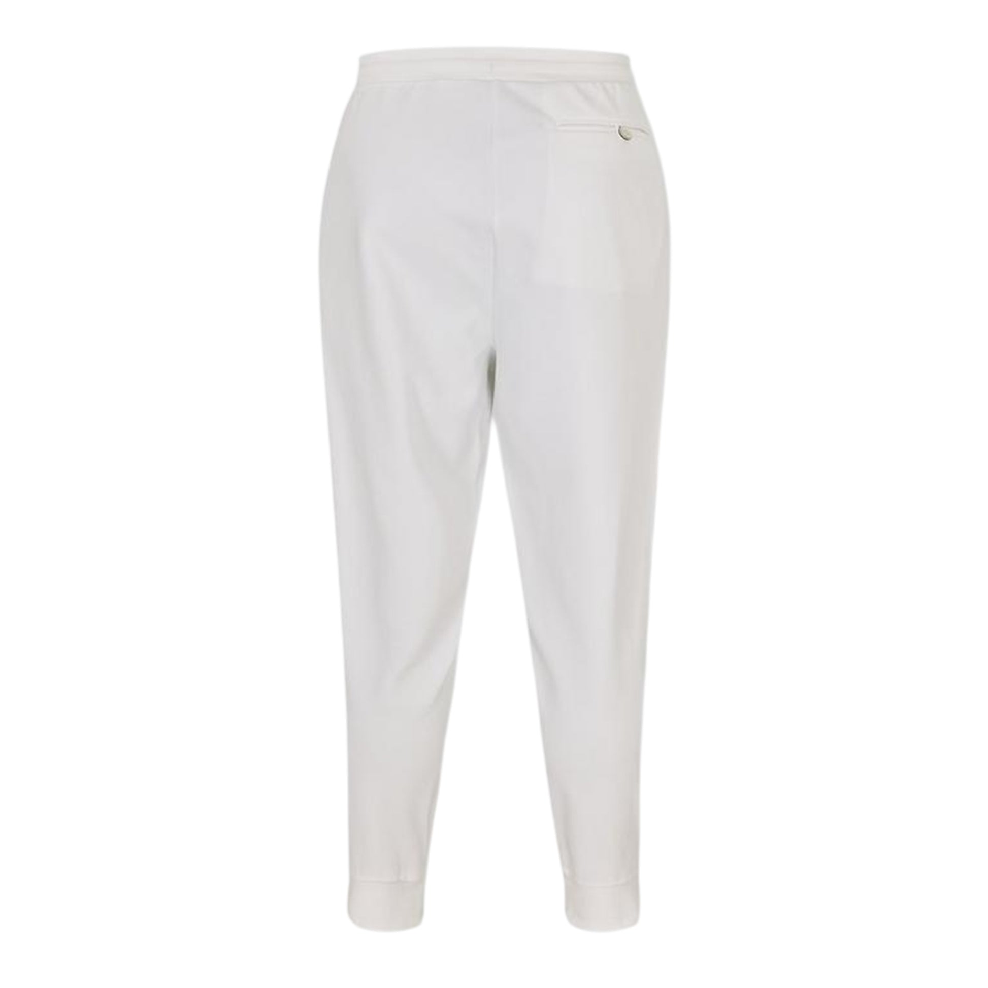 White - Back - Boss Mens Hadiko Wordmark Slim Joggers
