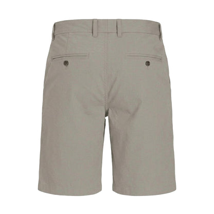 Pumice Stone - Back - Jack And Jones Mens Plain Chino Shorts