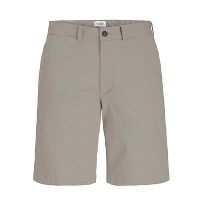 Pumice Stone - Front - Jack And Jones Mens Plain Chino Shorts