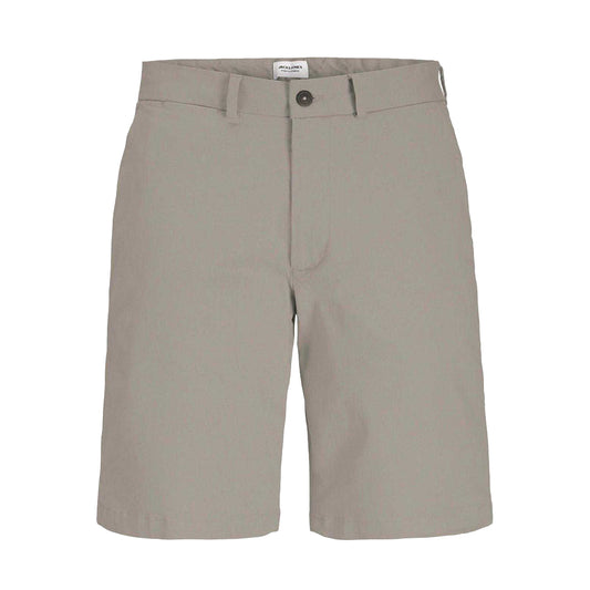 Pumice Stone - Front - Jack And Jones Mens Plain Chino Shorts