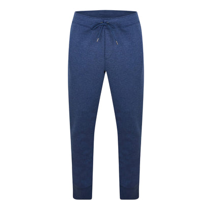 Blue - Front - Ralph Lauren Mens Double Knit Marl Joggers