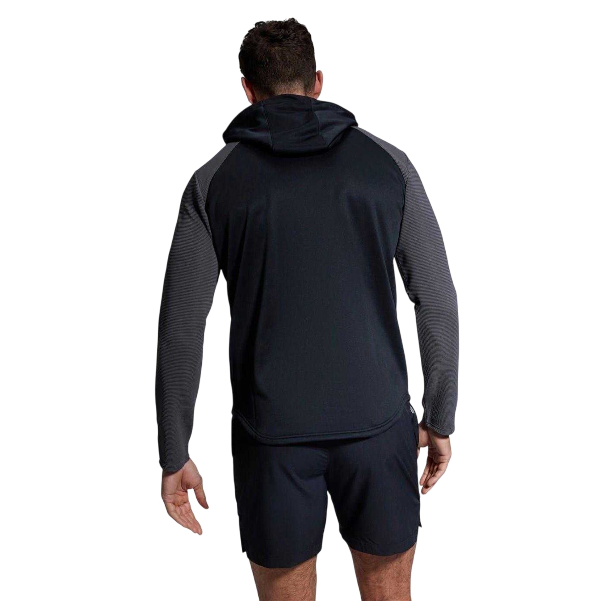 Black Melange - Back - Canterbury Mens Elite Performance Hoodie